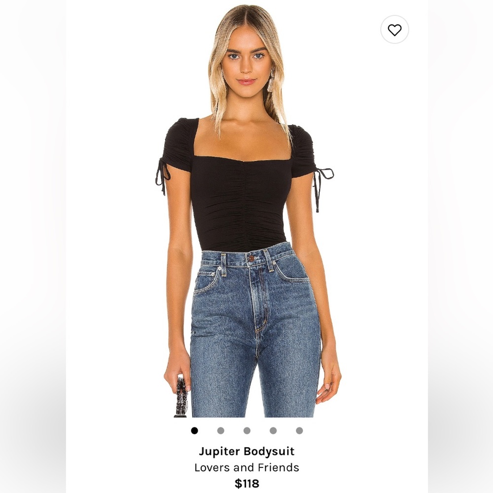 Never worn Lover + Friends size Small black body suit